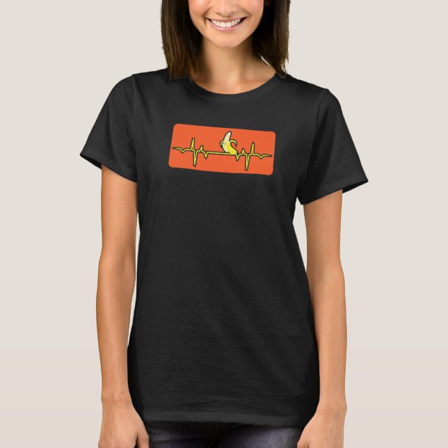 Heartslag Banana T Shirt (Framsida)