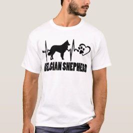 Heartslag - belgisk shepherd - Tass Best Friend T Shirt