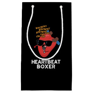 Heartslag Boxer Funny Music Heart Pun Mörk BG