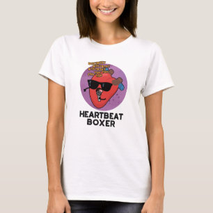 Heartslag Boxer Funny Music Heart Pun T Shirt