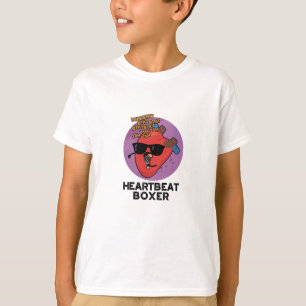 Heartslag Boxer Funny Music Heart Pun T Shirt