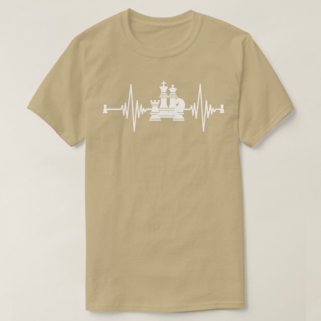 Heartslag Chess T Shirt (Design framsida)