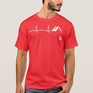 Heartslag EKG Cave Spelunking Cavers Caver Cave T Shirt