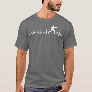 Heartslag EKG Judo Älskare Gift T Shirt