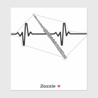 Heartslag Flute Klistermärken