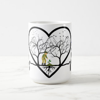 Heartslag for Earth - Spara Life Spara Planet Mugg