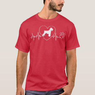 Heartslag Heart Ministern Schnauzer Hundägare Tass T Shirt