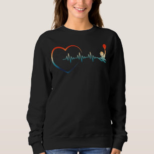 Heartslag Kärlek Vatten Polo Vatten Polo för idrot T Shirt