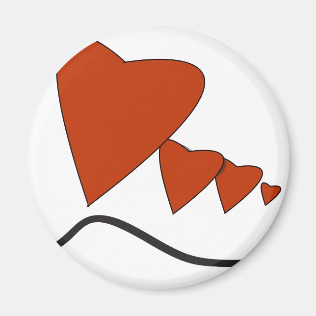 Heartslag Magnet (Framsidan)