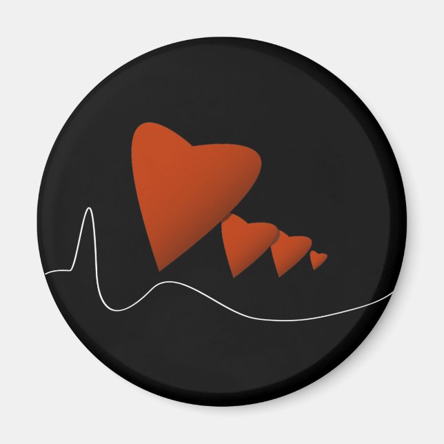 Heartslag Magnet (Framsidan)