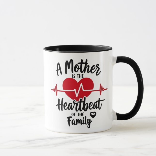 Heartslag Mamma Mugg (Höger)