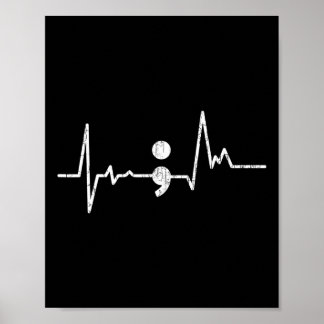 Heartslag Semicolon Suicide Prevention Awareness G Poster