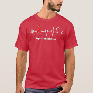 Heartslag Sepsis Warrior T Shirt