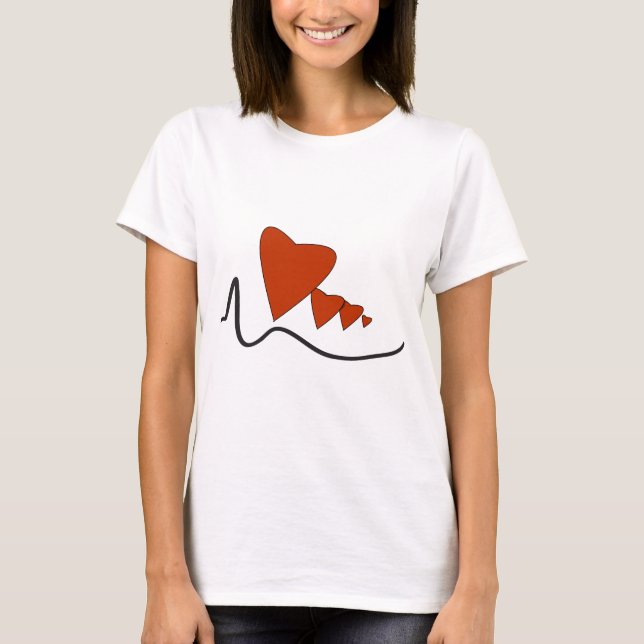 Heartslag - T-Shirt (Framsida)