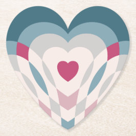 Heartslag Underlägg Papper