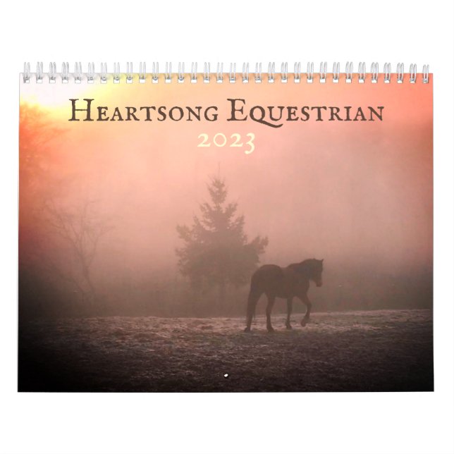 Heartsong Equestrian 2023 Väggkalender Kalender (Omslag)