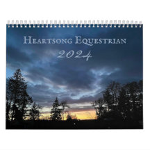 Heartsong Equestrian Calendar 2024