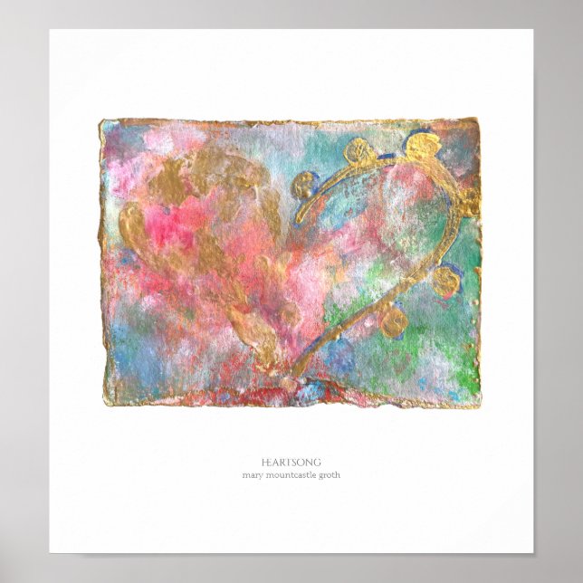 Heartsong-utskrift Poster (Framsidan)