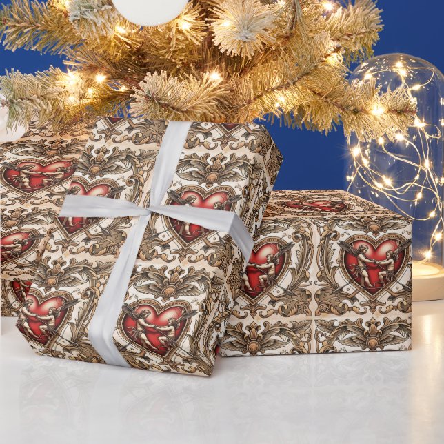 "Heartstring Arrow Strejka" Presentpapper (Helgdagar)