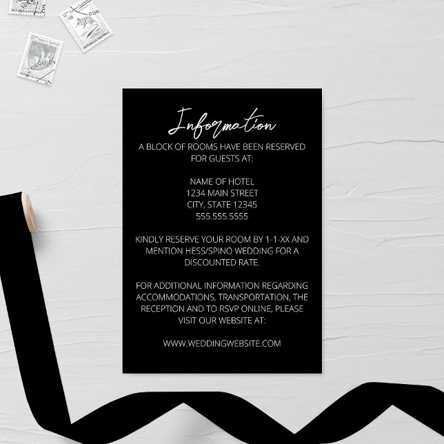 Heartstrings-Bröllop-inhägnadskort Tilläggskort (Skapare uppladdad)