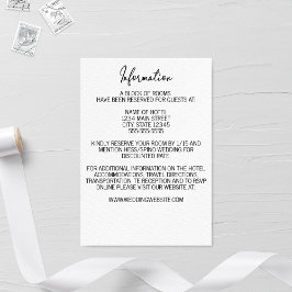 Heartstrings-Bröllop-inhägnadskort Tilläggskort