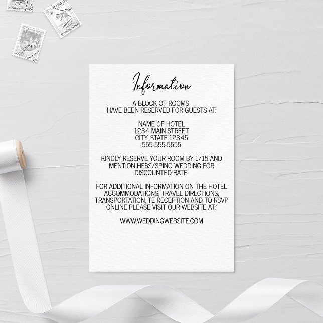 Heartstrings-Bröllop-inhägnadskort Tilläggskort (Skapare uppladdad)