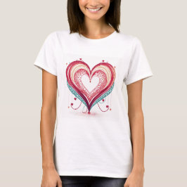 Heartstrings Harmony Velentine Day T-shirt