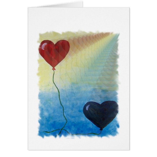 HeartStringskort Hälsningskort (Framsidan)