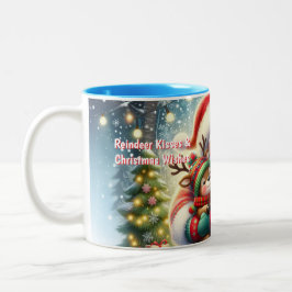 Heartwarming Christmas Coffee Cup Två-Tonad Mugg