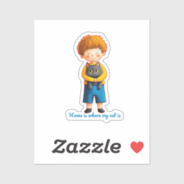  Heartwarming Feline Love Klistermärken