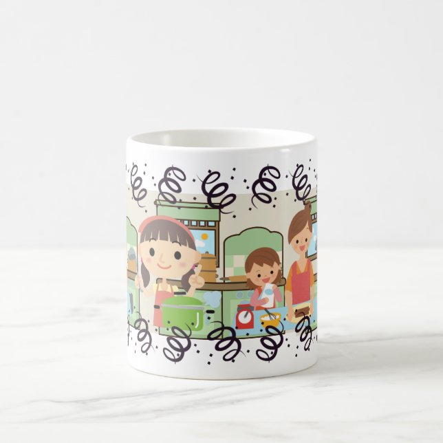 Heartwarming från Mor och Kid Bonding Kaffemugg (Center)