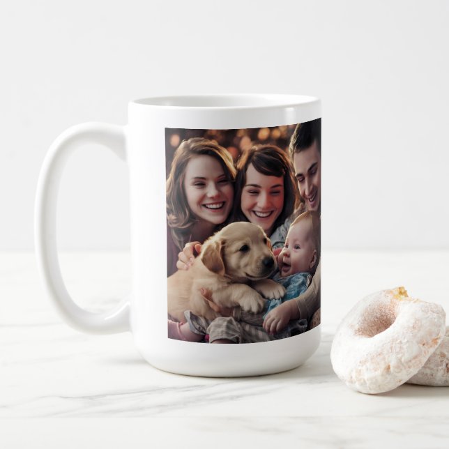 Heartwarming Newborn Golden Retriever Puppy Coffee Kaffemugg (Med munk)