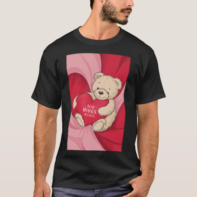 Heartwarming Teddy T Shirt (Framsida)