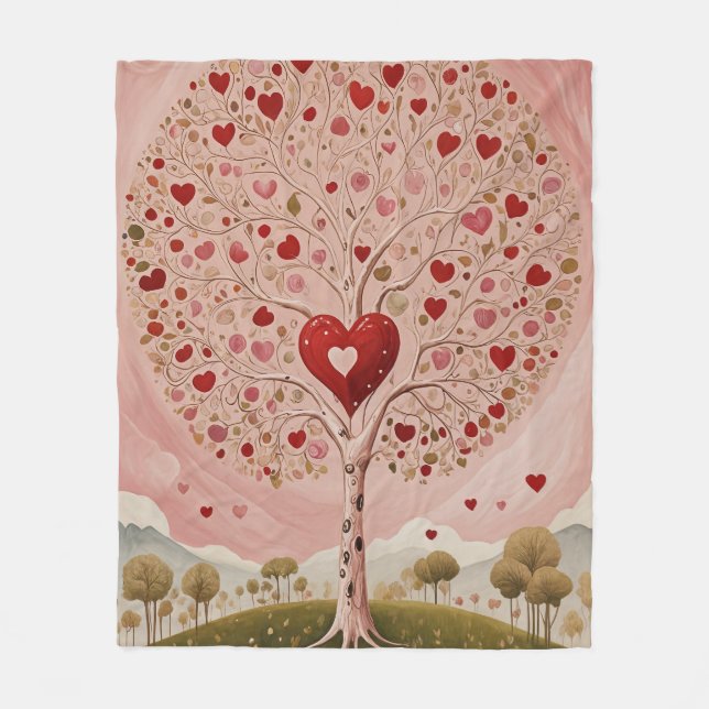 Heartwood Fleecefilt (Framsidan)