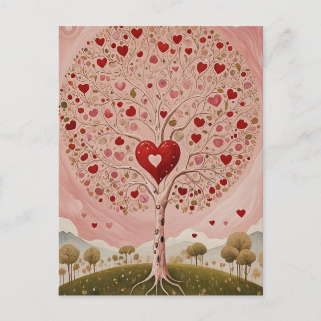 Heartwood Helg Vykort (Framsida)