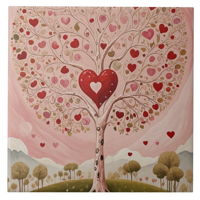 Heartwood Kakelplatta (Framsidan)