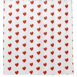 Hearty Hearts - Red and White -
