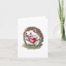 Hearty Hedgehog Hälsning Card Kort