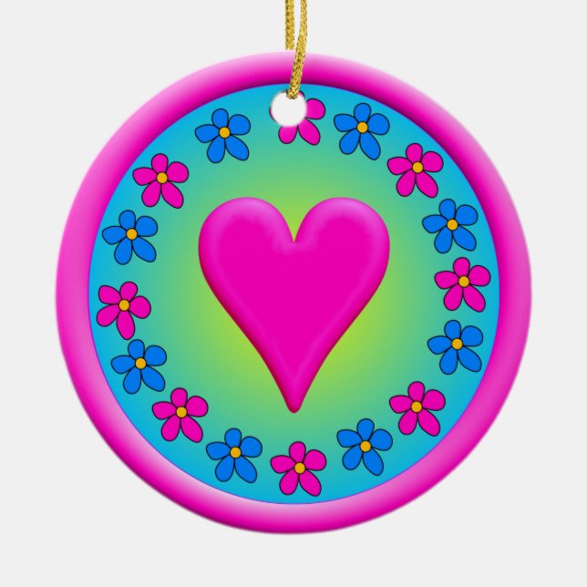 Heartyfakt Julgransprydnad Keramik (Framsidan)