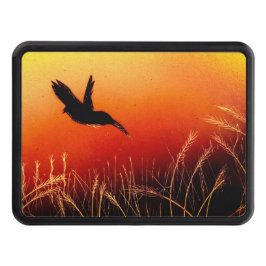 Heasant som flyger över skuggan för släpvagn Hitch Dragkroksskydd