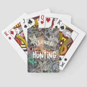 Heasant-uppspelningskort, keasant-jakt casinokort