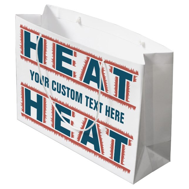 HEAT-anpassningsbar, presentsäckar (Baksidan Vinklad)
