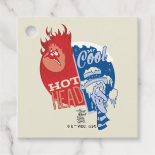 Heat Miser Hett Head & Snö Miser Coola Gåvor Etiketter
