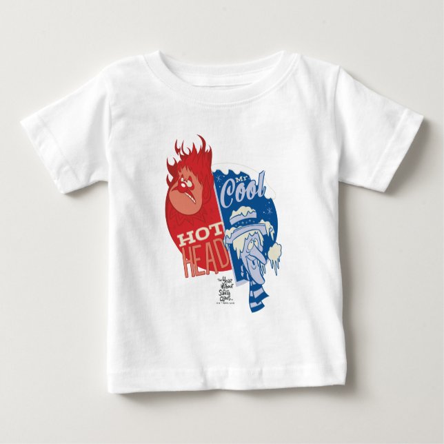 Heat Miser Hett Head & Snö Miser Coola T Shirt (Framsida)