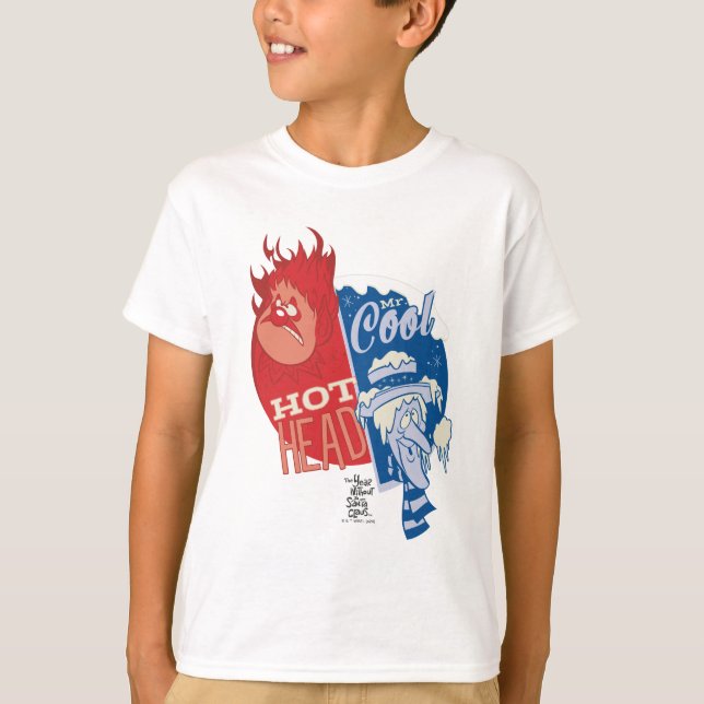 Heat Miser Hett Head & Snö Miser Coola T Shirt (Framsida)