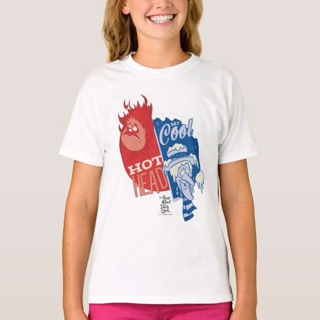 Heat Miser Hett Head & Snö Miser Coola T Shirt (Framsida)