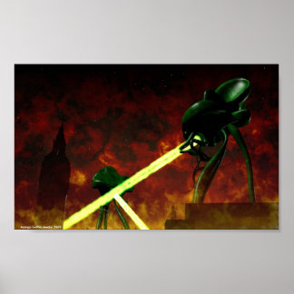 Heat Ray i London Poster
