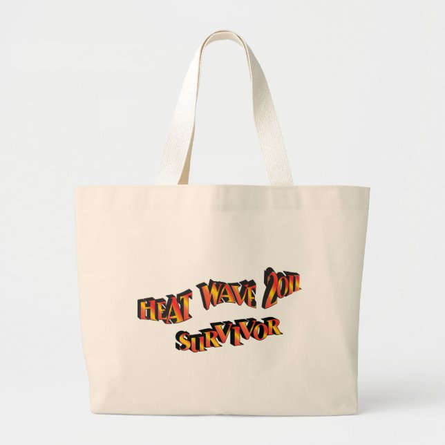 Heat Wave Survivor 2011 Bag Jumbo Tygkasse (Framsidan)