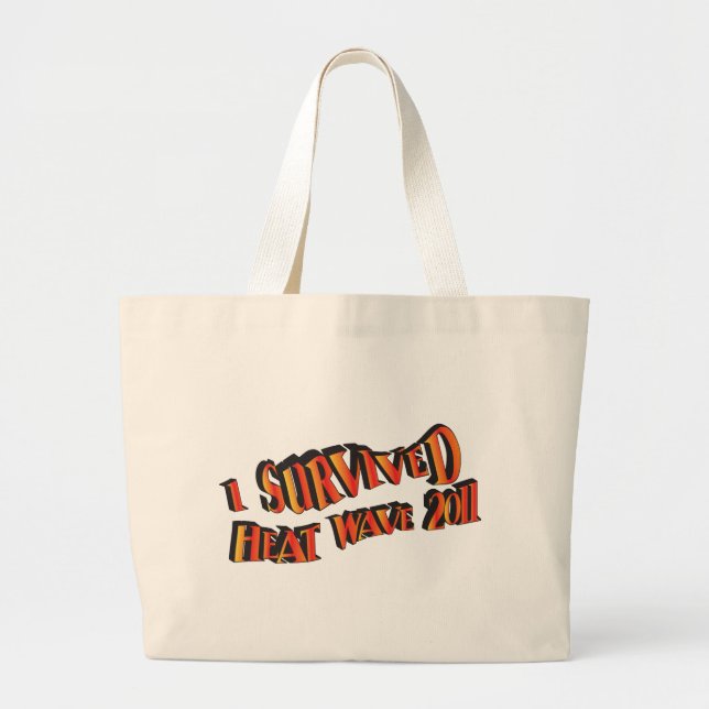 Heat Wave Survivor 2011 Bag Jumbo Tygkasse (Framsidan)