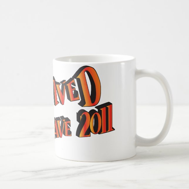 Heat Wave Survivor 2011 Bag Kaffemugg (Höger)